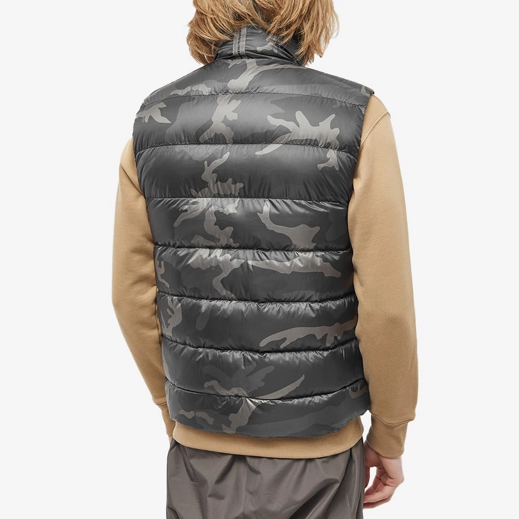 Canada Goose Men's Black Disc Crofton Vest Black Classic Camo